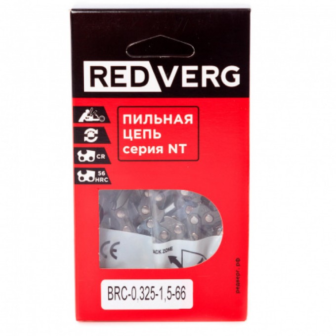 Цепь REDVERG 66зв. 325. 1.5мм 100042197694