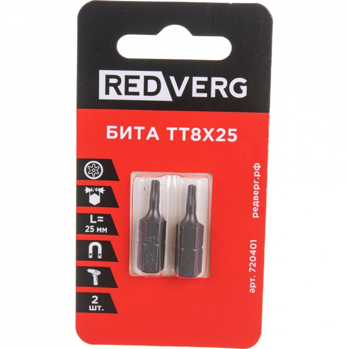 Бита REDVERG 720401 6623494 1122730