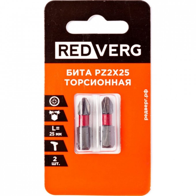 Торсионная бита REDVERG 6654208 1304809